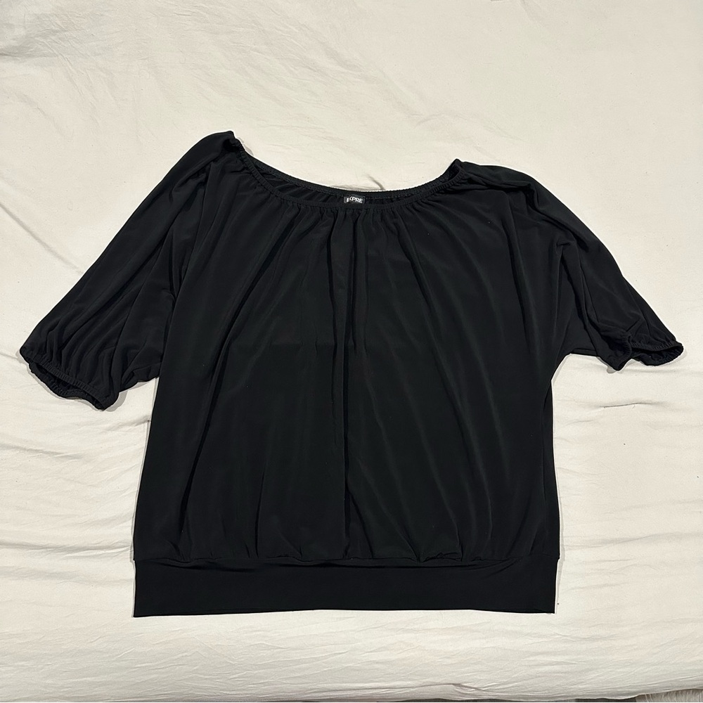 Express Black Blouse